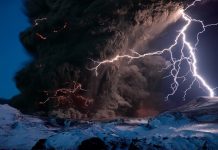 Lightning Storm HD Background.