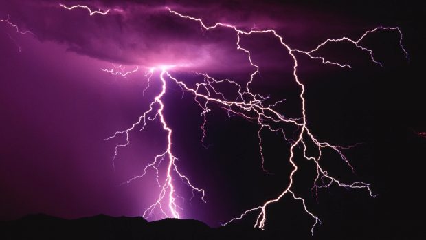 Lightning Storm Wallpaper.