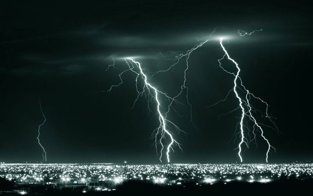 Lightning Storm Wallpaper HD.