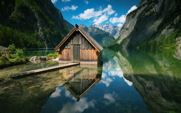 Log Cabin Background Free Download.