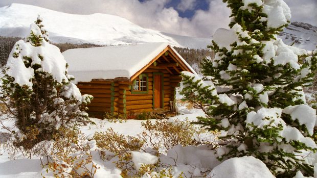 Cabin, Mount Assiniboine Lodge, B.C.