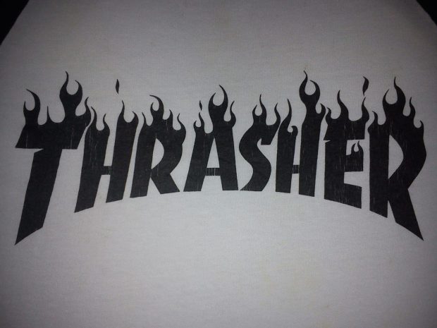 Logo Thrasher Magazine HD Wallpaper.