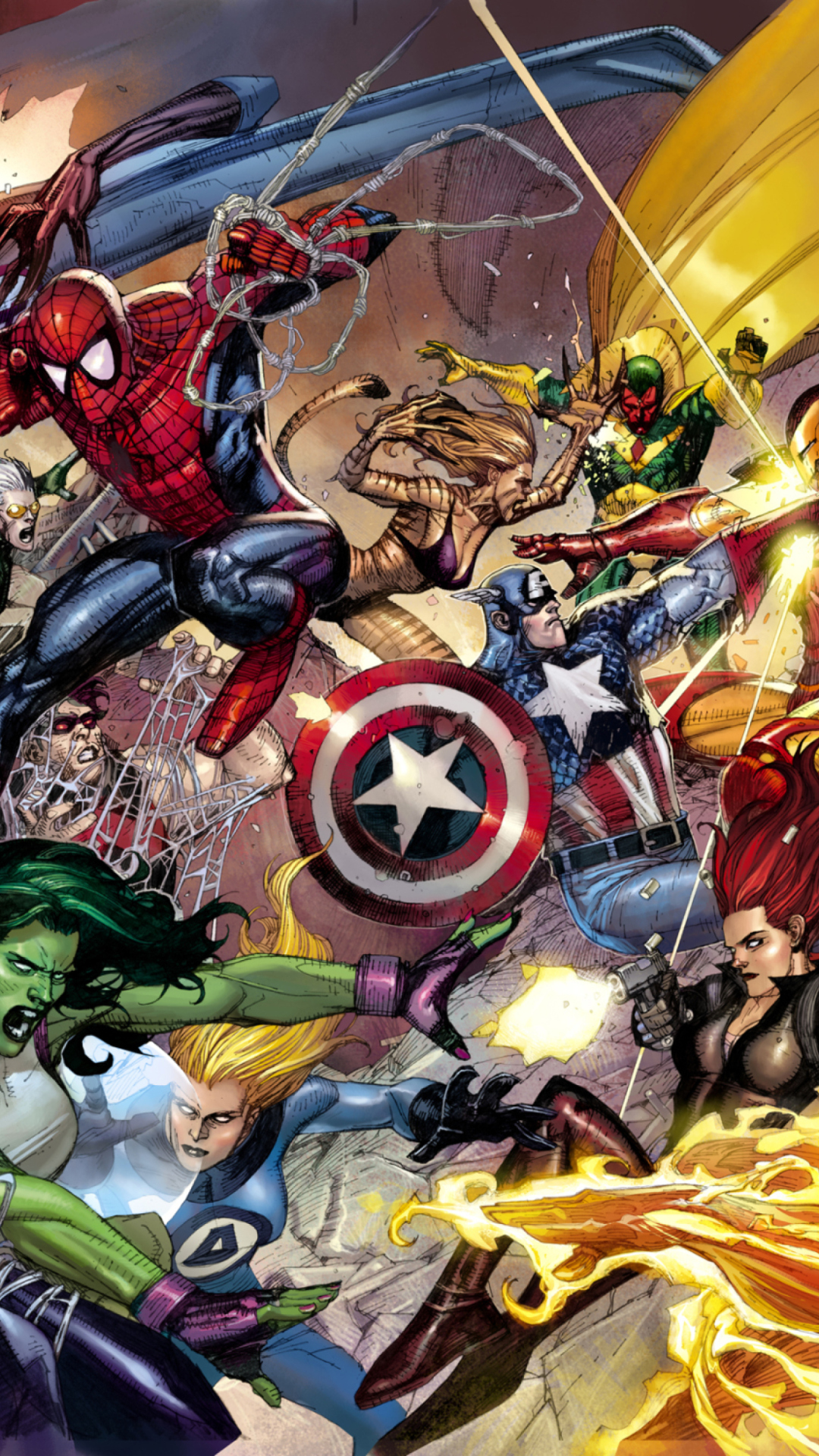 Marvel Wallpapers for Iphone HD  PixelsTalk.Net