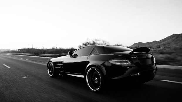 Mercedes Benz Car Black 1080p Background.