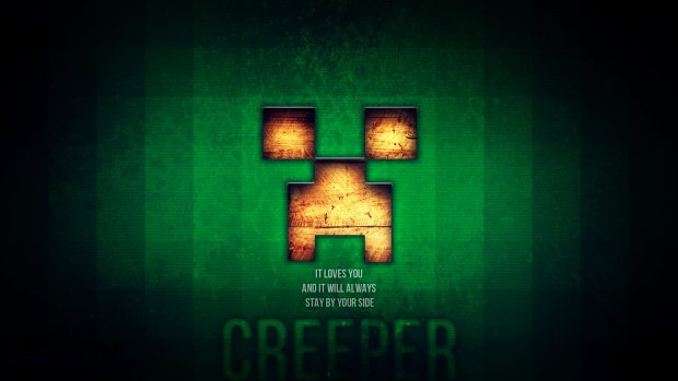 Minecraft Creeper Iphone Background HD.