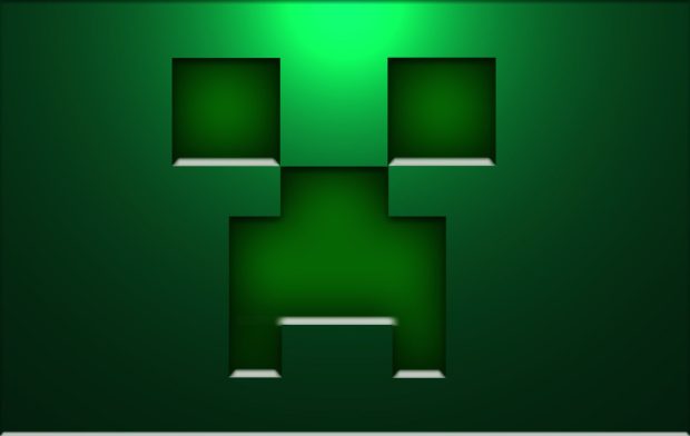 Minecraft Creeper Iphone HD Wallpaper.