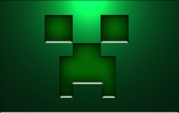 Minecraft Creeper Iphone HD Wallpaper.