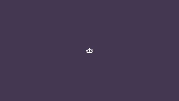 Minimal Crown Wallpaper.