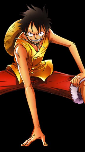 Monkey D Luffy One Piece Iphone Wallpaper.