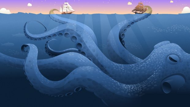 Octopus Art Image.