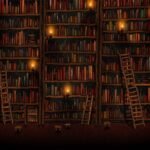 Old Library Wallpaper.