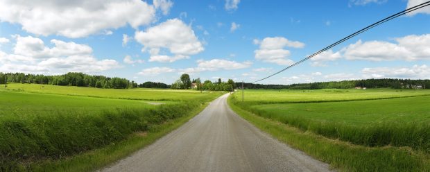 Panoramic Country Wallpaper.