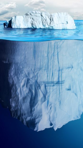 Pretty Iceberg Iphone Wallpaper.