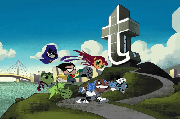 Raven Teen Titans HD Background.