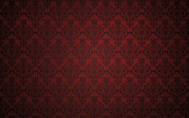 Red Damask Wallpaper.