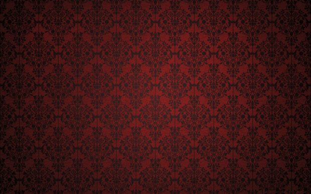 Red Damask Wallpaper.