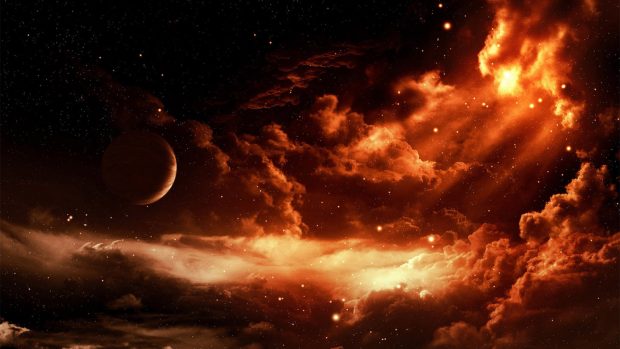 Space Art 1600x900 Background HD.