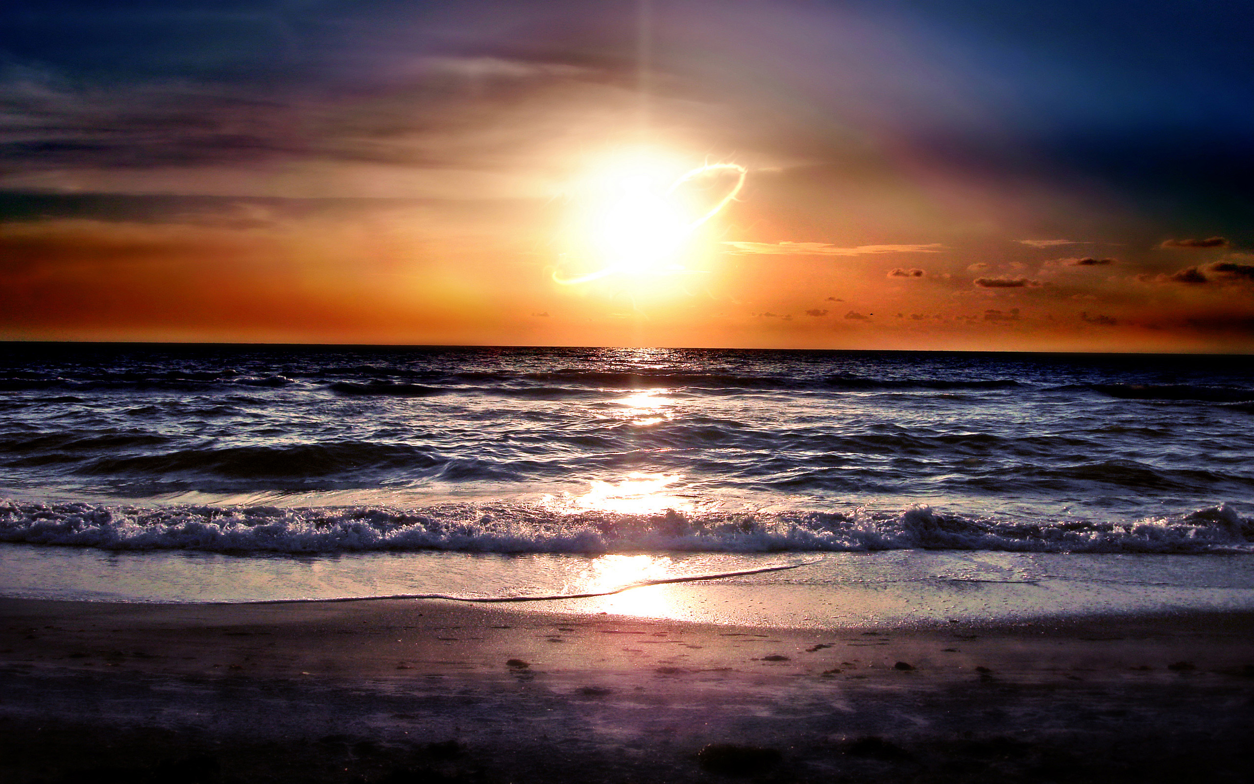 Sunset Beaches Wallpapers Download Free 