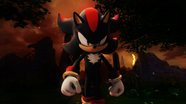 Super Shadow The Hedgehog Wallpaper.