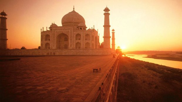 Tajmahal India most beautiful wide wallpapers.