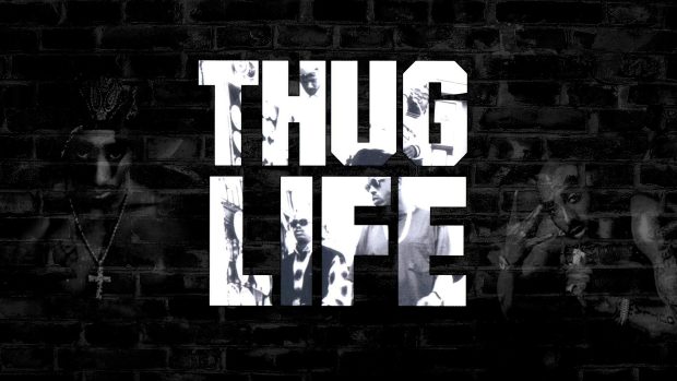 Tupac Thug Life Rap Image.