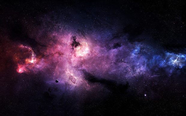 Universe hd purple wallpaper download.