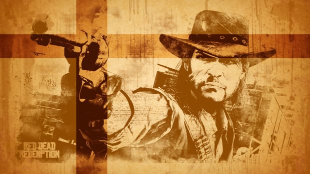 Western Action Adventure Wallpaper.