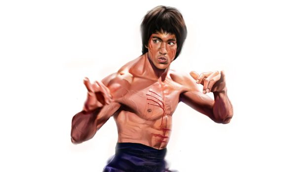 bruce lee computer wallpaper.