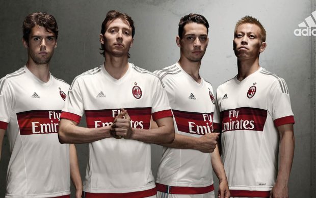 AC Milan 2015   2016 Adidas Away Kit Wallpaper.