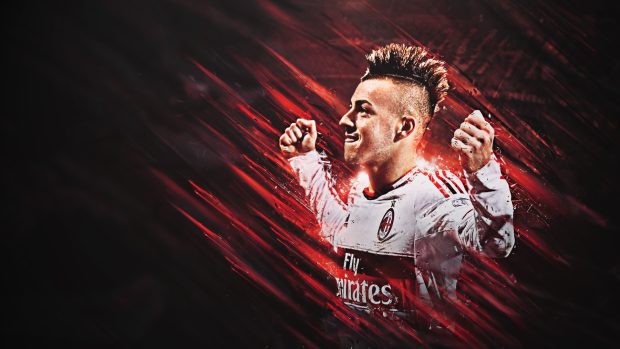 AC Milan Football Player Image.