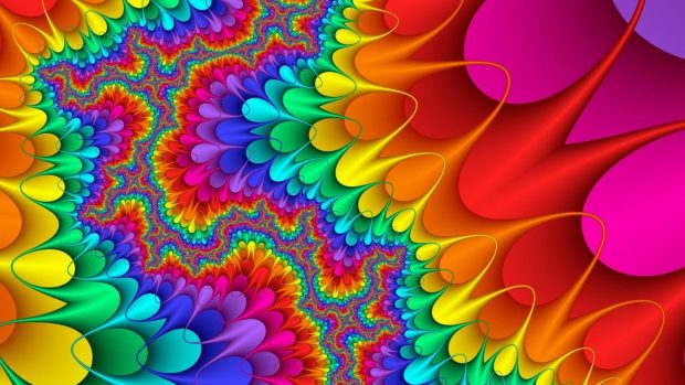 Abstract Colorful Widescreen 4K Resolution Image