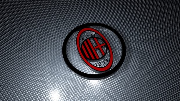 Ac Milan 3D Logo HD Images.