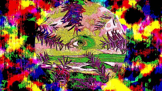 Acid Trip Background.