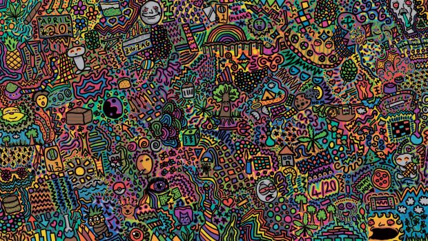 Acid Trip Background HD.