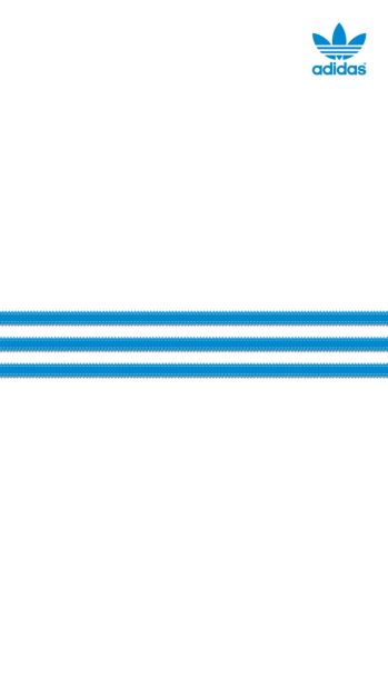 Adidas Iphone Blue Lines Background.