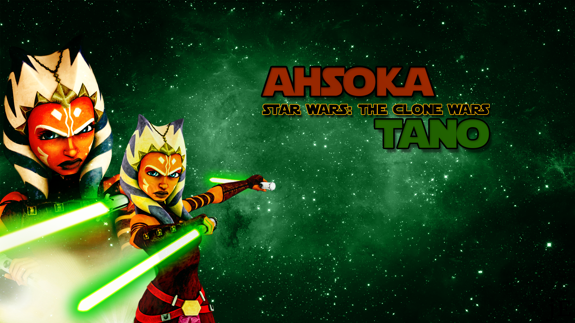 Ahsoka Tano Lightsaber Series 4K Wallpaper iPhone HD Phone 4521l