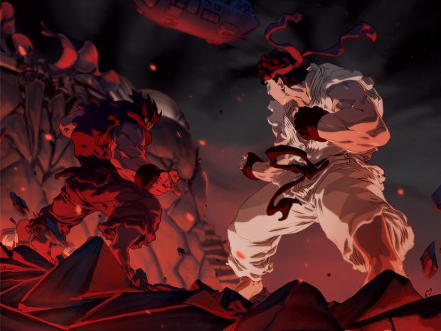Akuma Street Fighter Wallpaper HD.