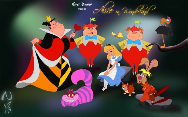 Alice in Wonderland Background Download Free.