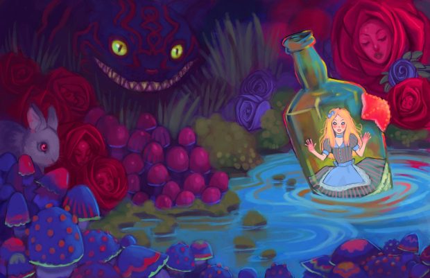 Alice in Wonderland Wallpaper Download Free.