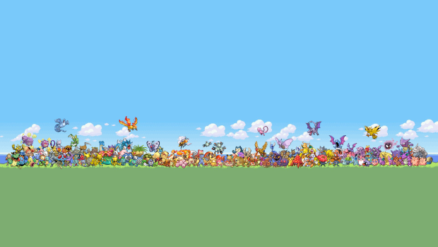 All Pokemon Desktop Background.