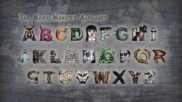 Alphabet Background Free Download.