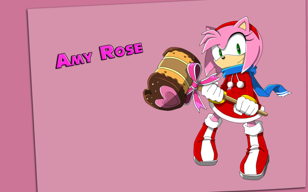 Amy Rose HD Wallpaper.