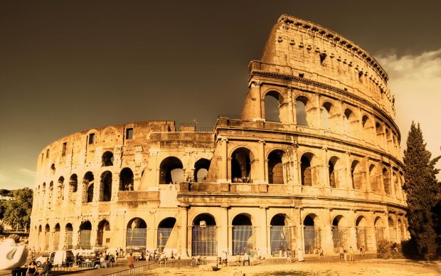 Ancient Rome Desktop Background.