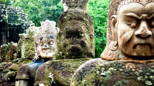 Angkor Wat Background Full HD.