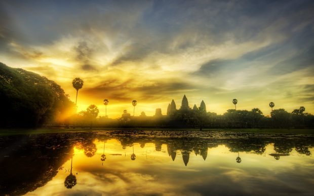 Angkor Wat Desktop Wallpaper.