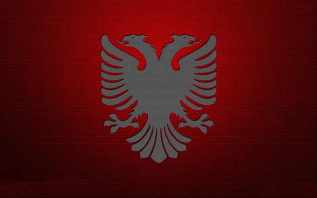Beautiful Albanian Flag Wallpaper.