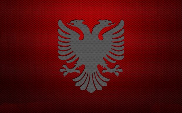 Beautiful Albanian Flag Wallpaper.