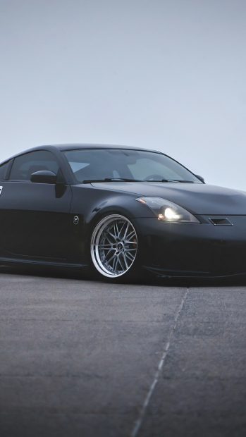 Black 350z Iphone Wallpaper.