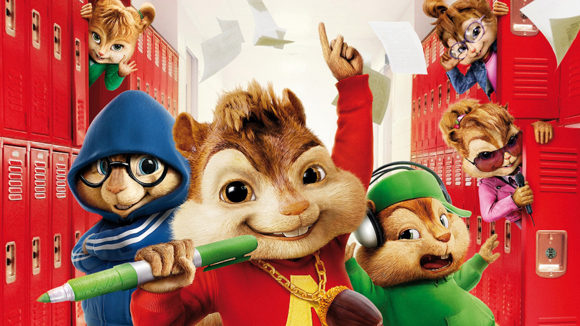 Alvin and The Chipmunks Desktop Background 