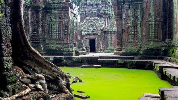 Download Free Angkor Wat Background.